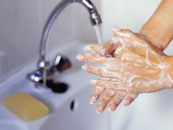 hand washing